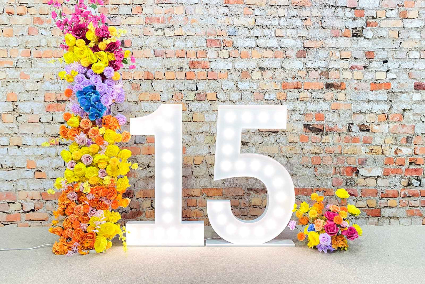 15 marquee lights for birthday, party, or event décor