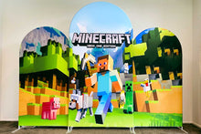 Load image into Gallery viewer, Minecraft Fabric Backdrop
