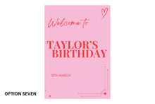 Load image into Gallery viewer, Custom Sign and Easel