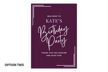 Load image into Gallery viewer, Custom Sign and Easel