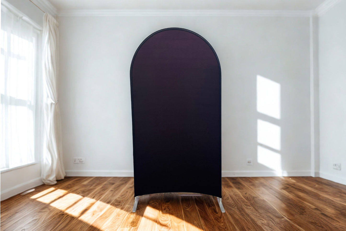 Black backdrop for parties, events, or photo displays