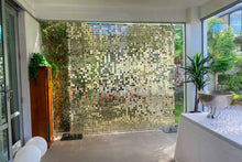 Load image into Gallery viewer, Minimalist shimmer wall backdrop for Auckland corporate celebrations