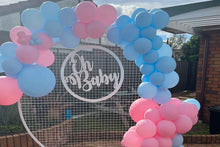 Load image into Gallery viewer, Oh Baby Wooden Sign (White)