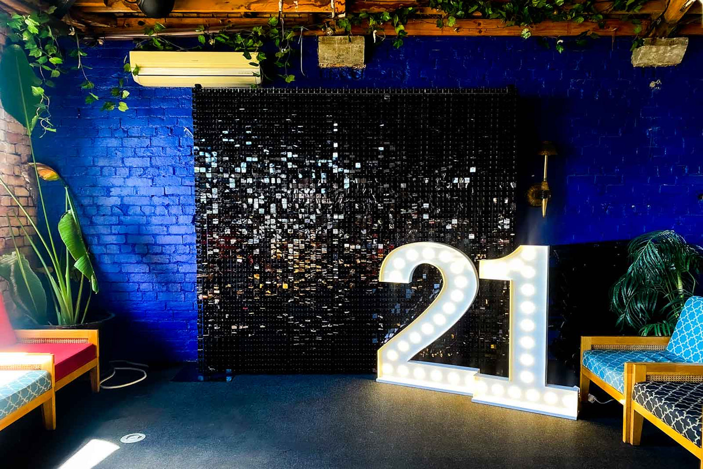 21st birthday backdrop Auckland for milestone birthday celebrations