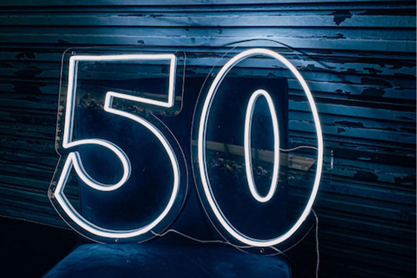 50 marquee light hire for birthdays, anniversaries and milestone celebrations in Auckland by Mad Dog Backdrops.