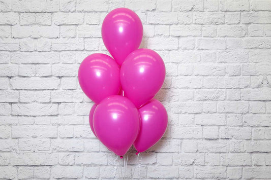7 balloon helium bunch for events and celebrations, stylish balloon arrangement available in Auckland
