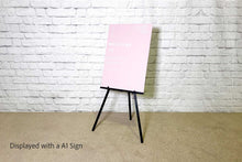 Load image into Gallery viewer, Black Easel for holding signs
