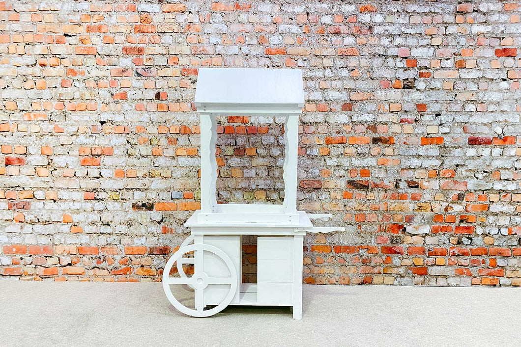 Candy Cart White