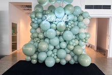 Load image into Gallery viewer, Corporate event balloon wall Auckland brand activation
