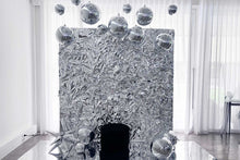 Load image into Gallery viewer, Crinkle Foil Wall - Silver
