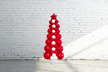 Load image into Gallery viewer, Flat balloon Christmas tree decoration for Auckland event
