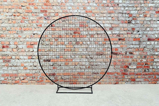 Mesh Circle Black