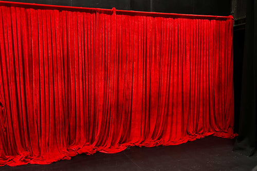Red Velvet Backdrop Hire Auckland