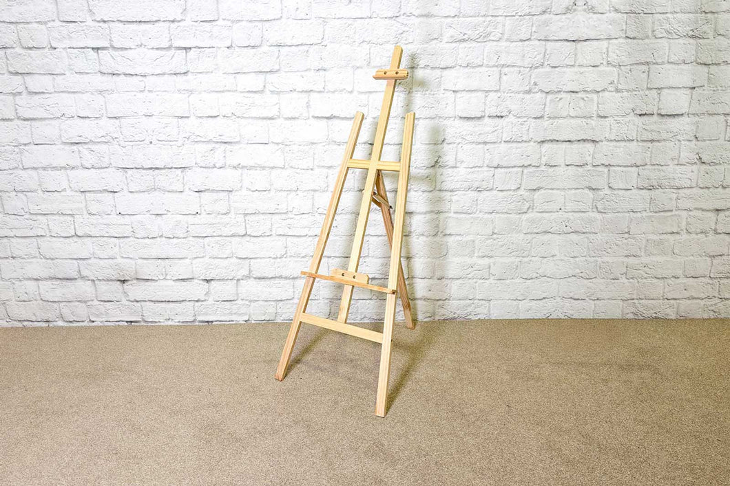 Premium wooden easel for signs and artwork