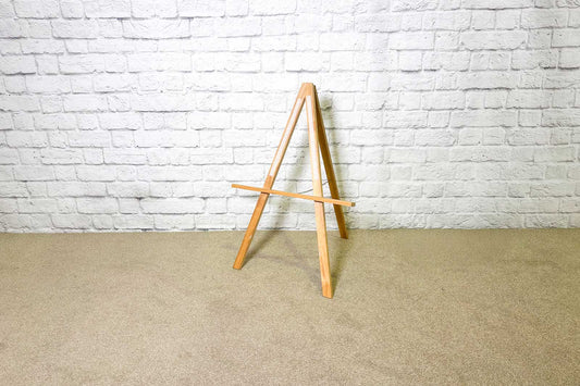 Wooden easel for signs, perfect for weddings and events