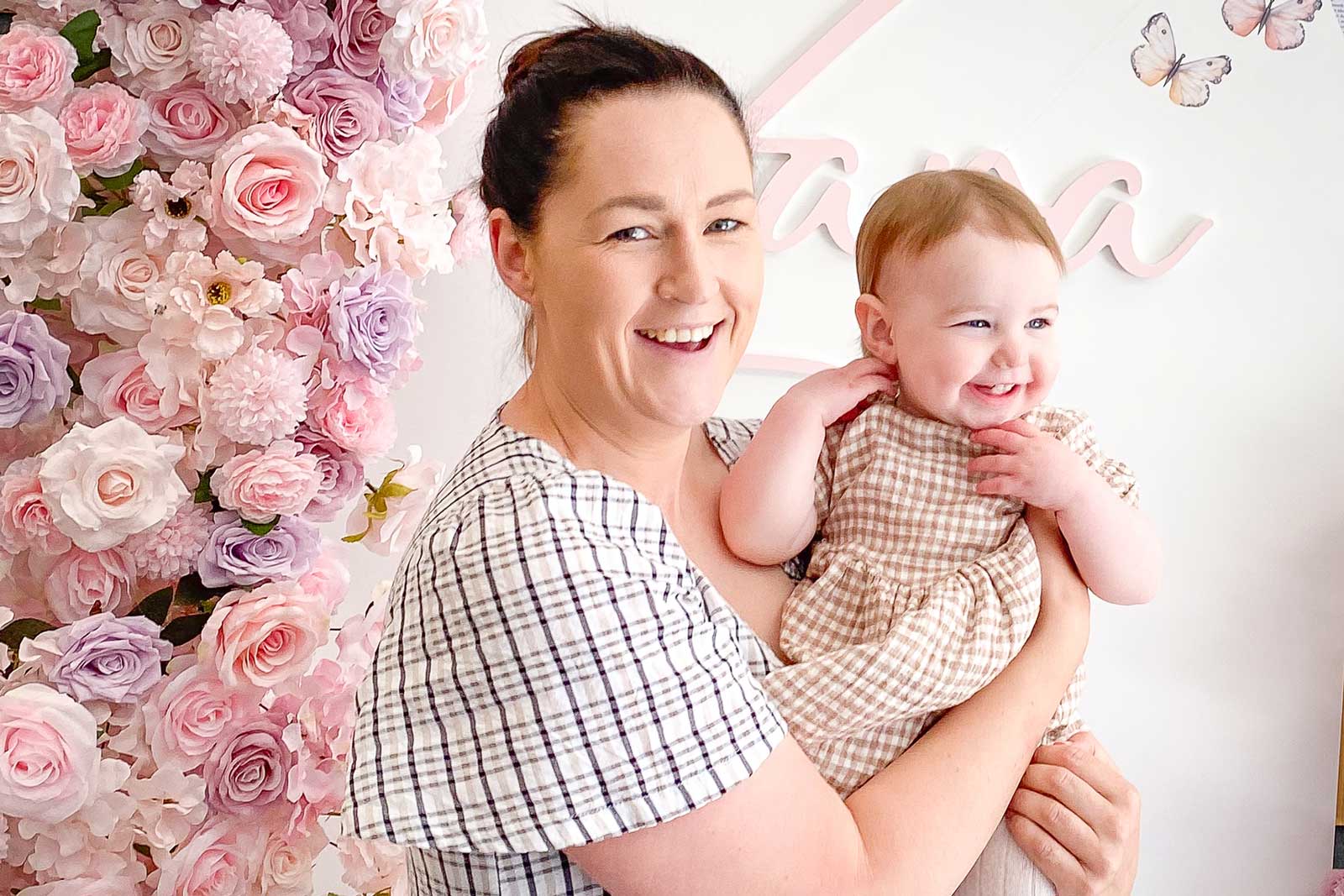 Girls birthday party backdrop hire for celebrations in Auckland