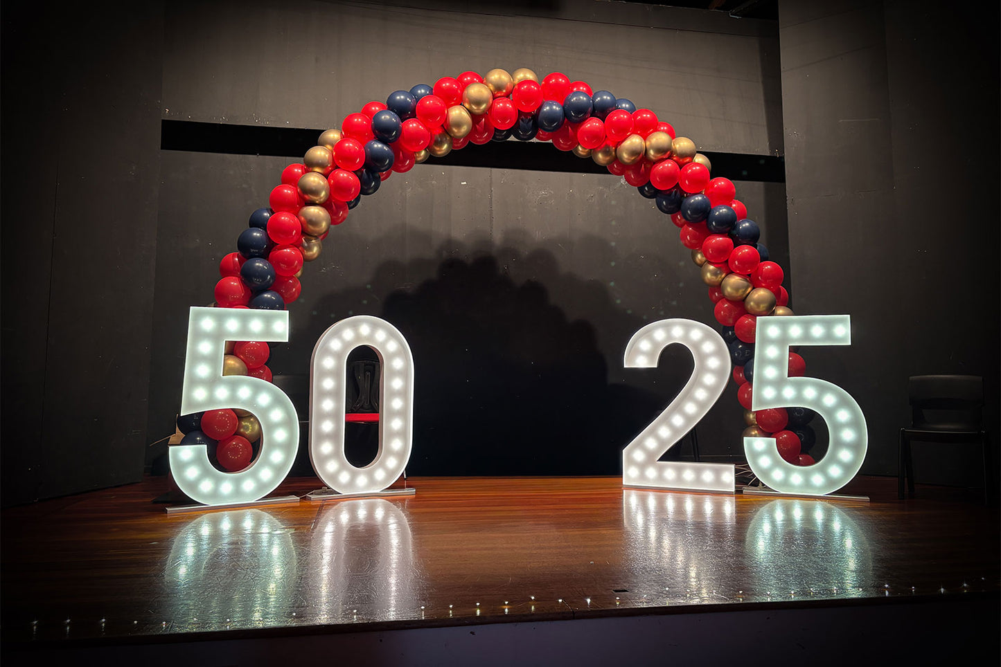 Balloon arch hire for entrance and photo backdrop in Auckland