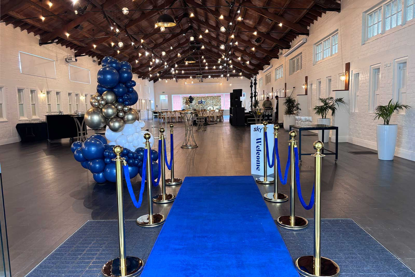 Blue carpet hire for corporate events, launches, and professional celebrations