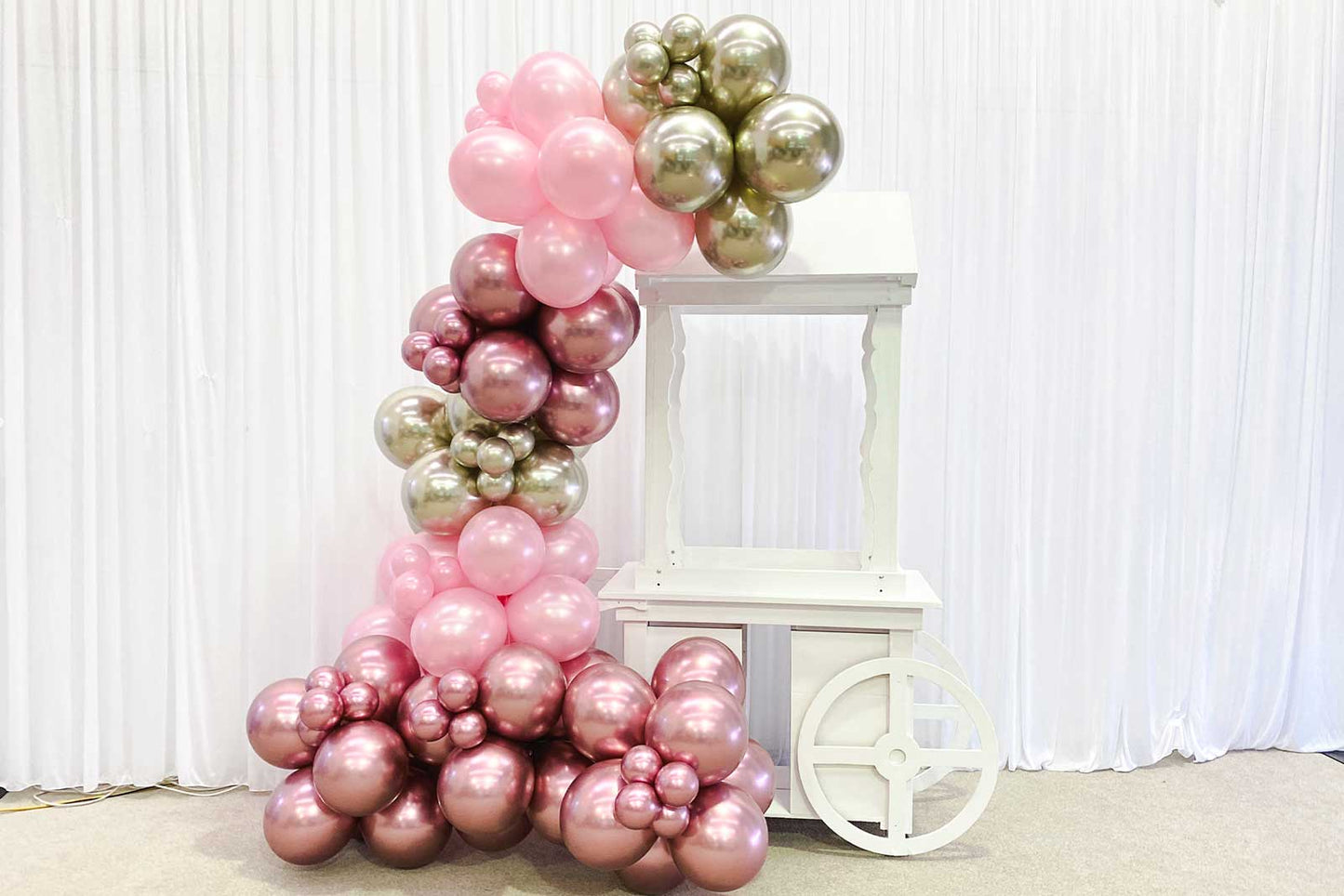 Candy cart for hire to serve sweets and treats at parties and corporate events