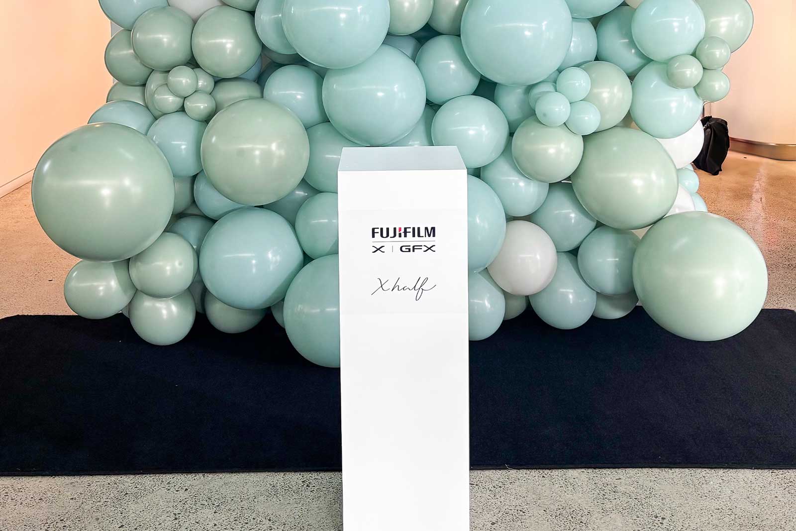 Custom printed display plinth for events, trade shows, or parties