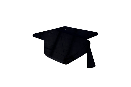 Graduation cap hire in Auckland, perfect for graduation parties, school celebrations, university events and photo backdrops.