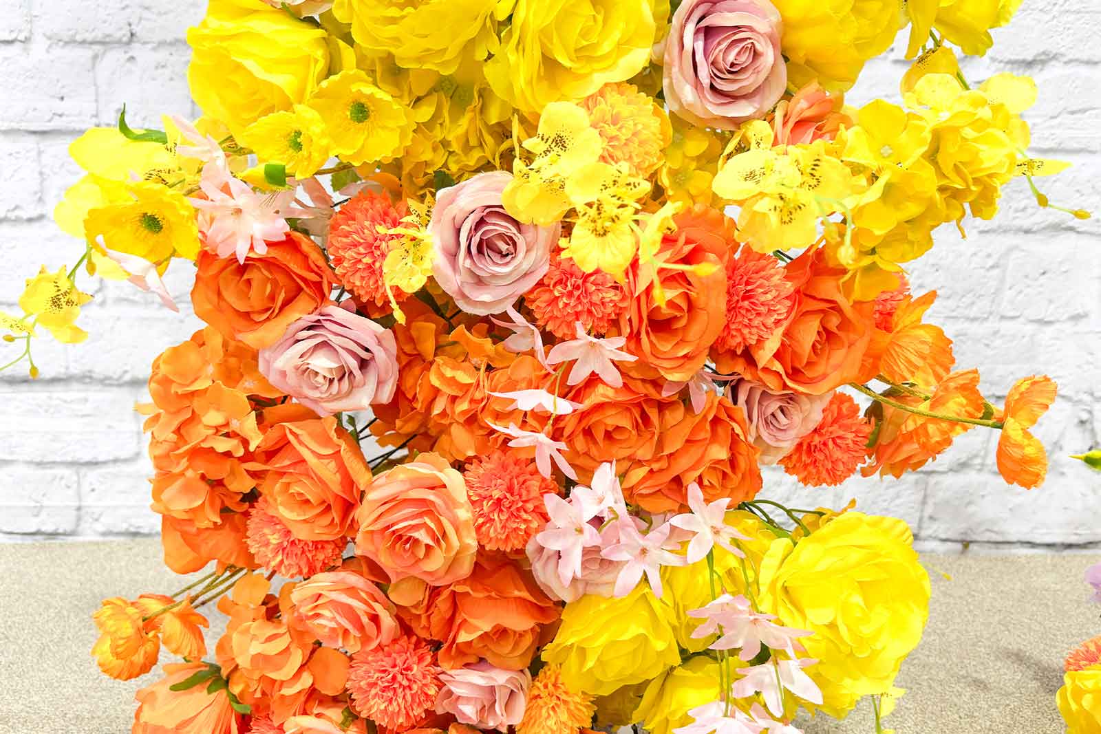 Hire artificial flowers for vibrant and sophisticated event décor