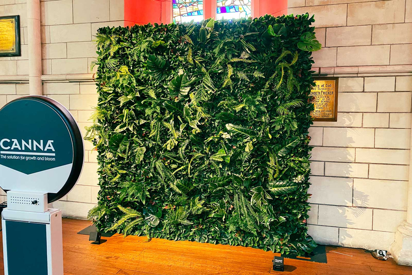 Premium tropical greenery wall hire for weddings, corporate functions and private parties throughout New Zealand