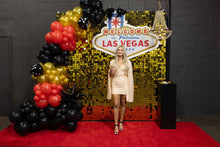 Load image into Gallery viewer, Las Vegas-themed balloon arrangement for events and celebrations, custom balloon installation in Auckland
