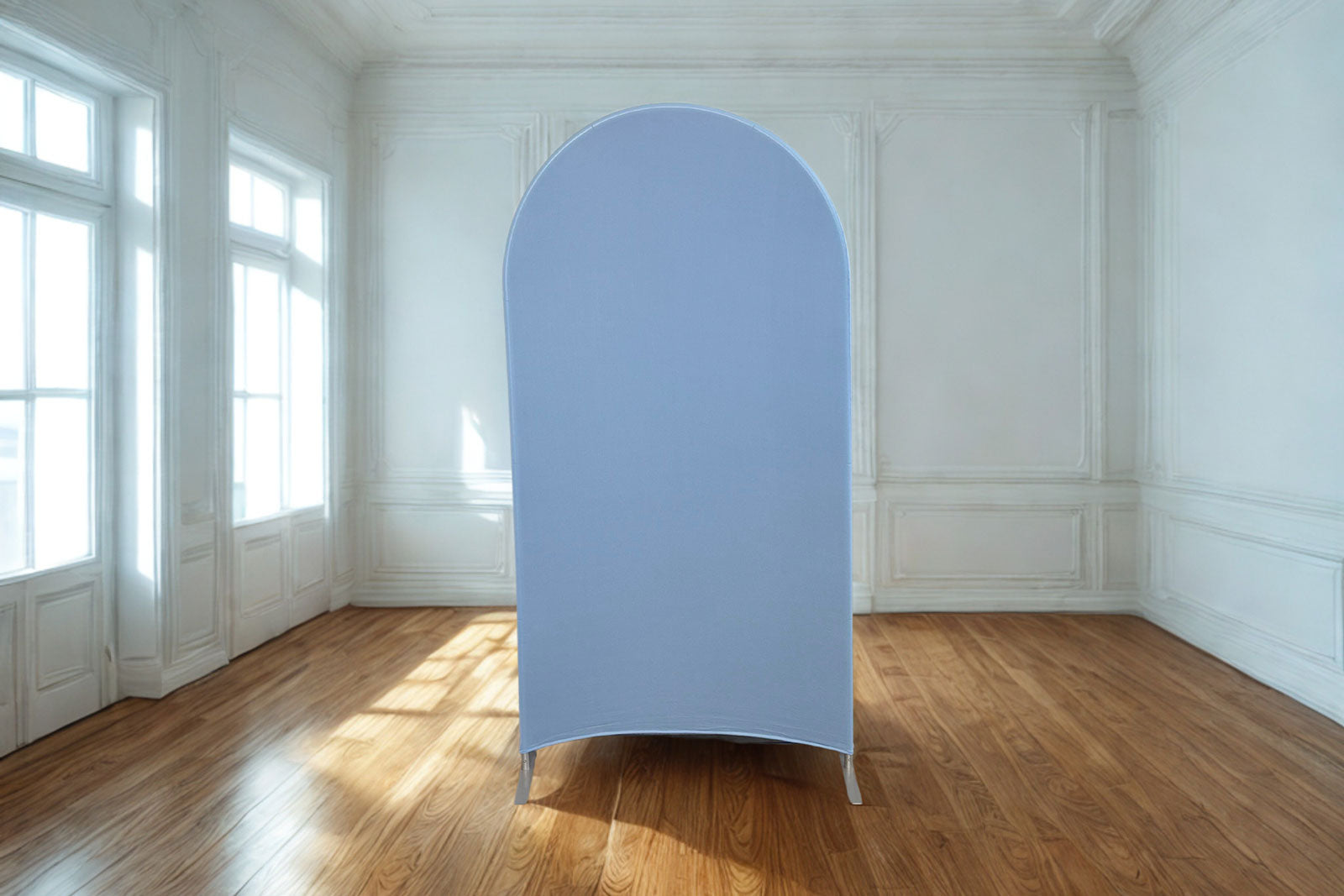 ight blue backdrop for parties, events, or photo displays