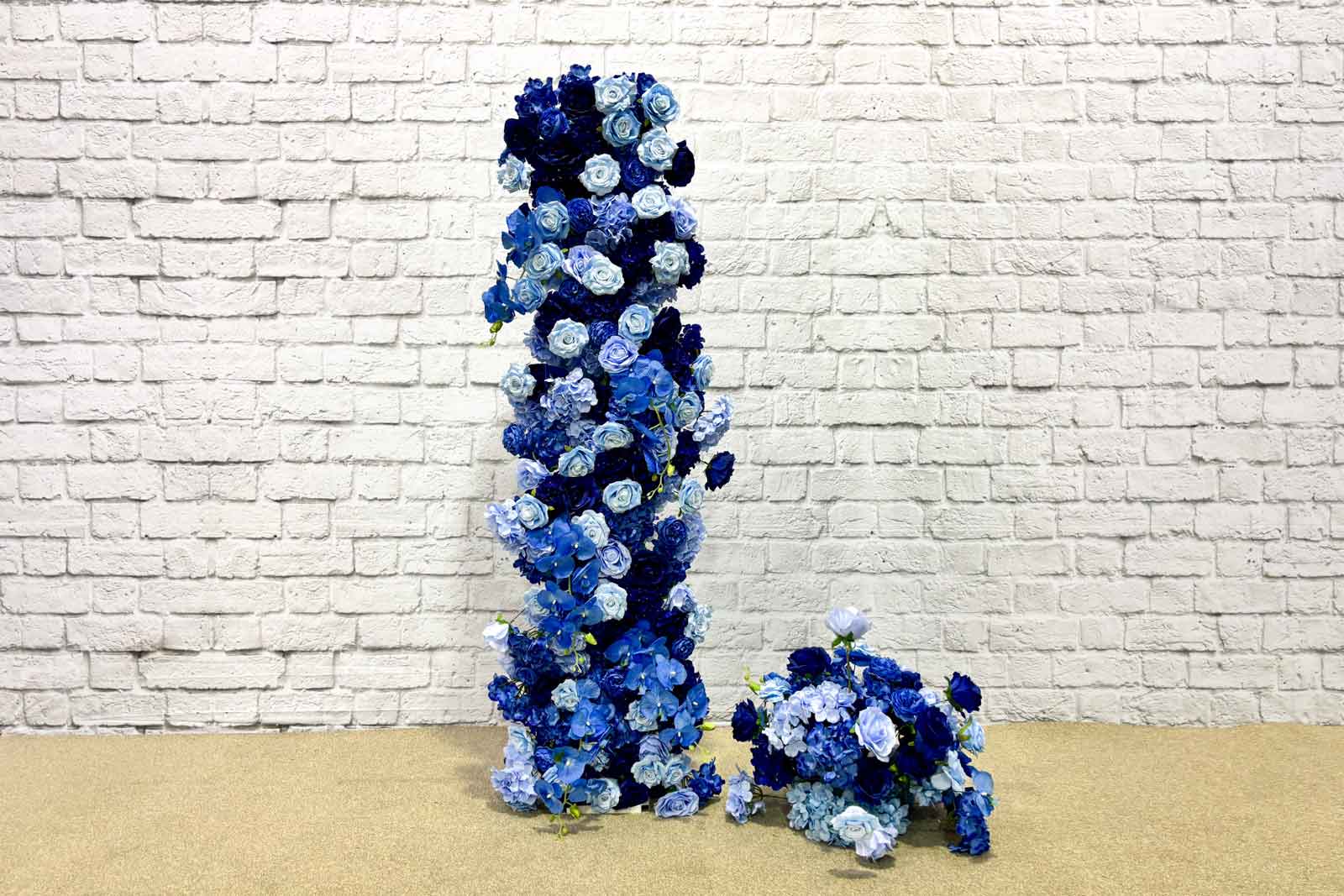 Realistic artificial flowers available for hire to style weddings, parties, and corporate events