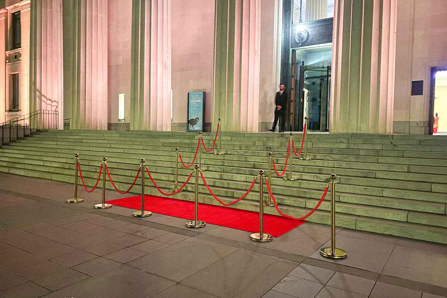 Red carpet hire for easy setup at parties, weddings, and celebrations