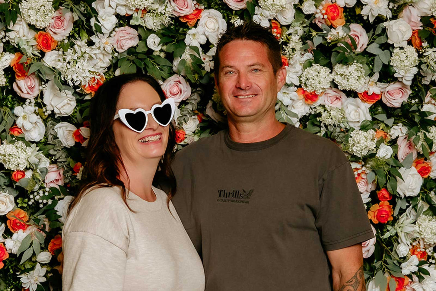 Stunning flower wall backdrop for all types of celebrations and gatherings