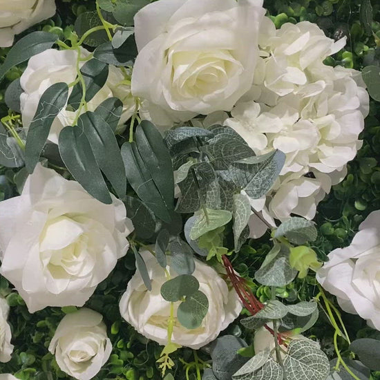 Floral wedding wall backdrop perfect for ceremony and reception styling