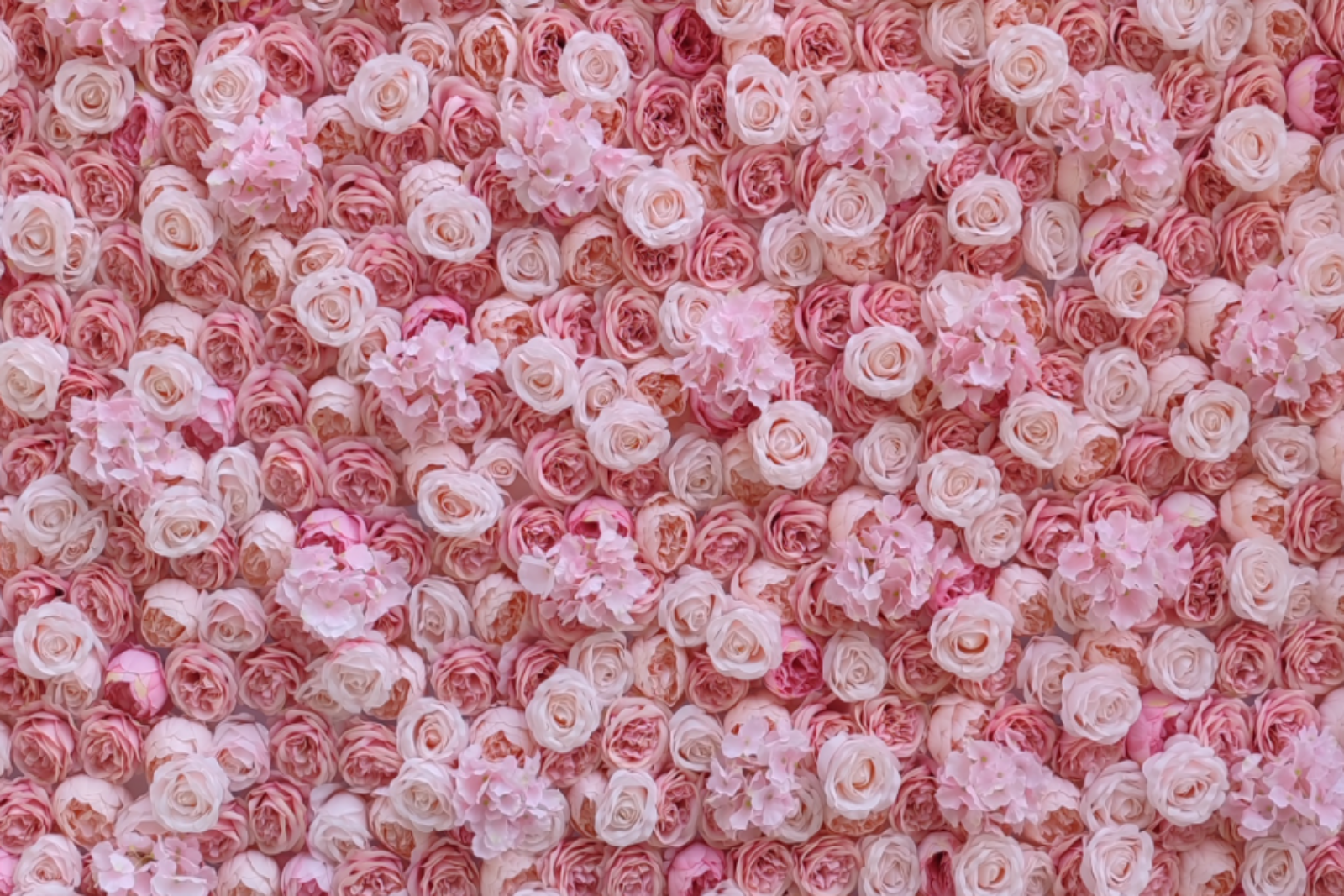Decorative floral wall backdrop for photography and event styling