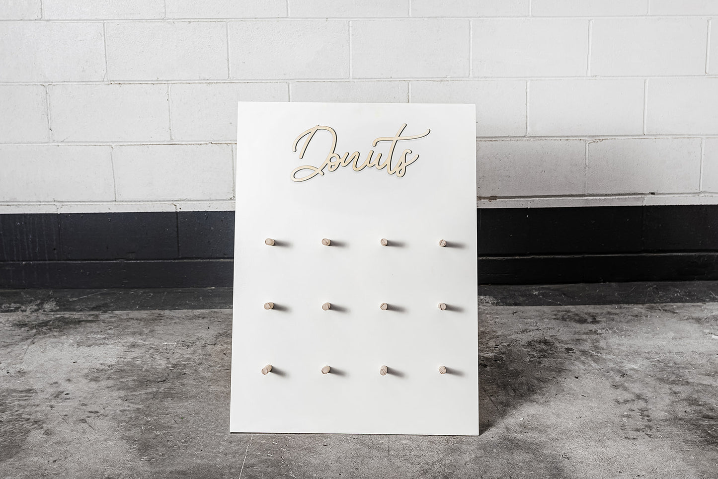 Donut wall for hire to add a fun and tasty feature to birthdays and parties