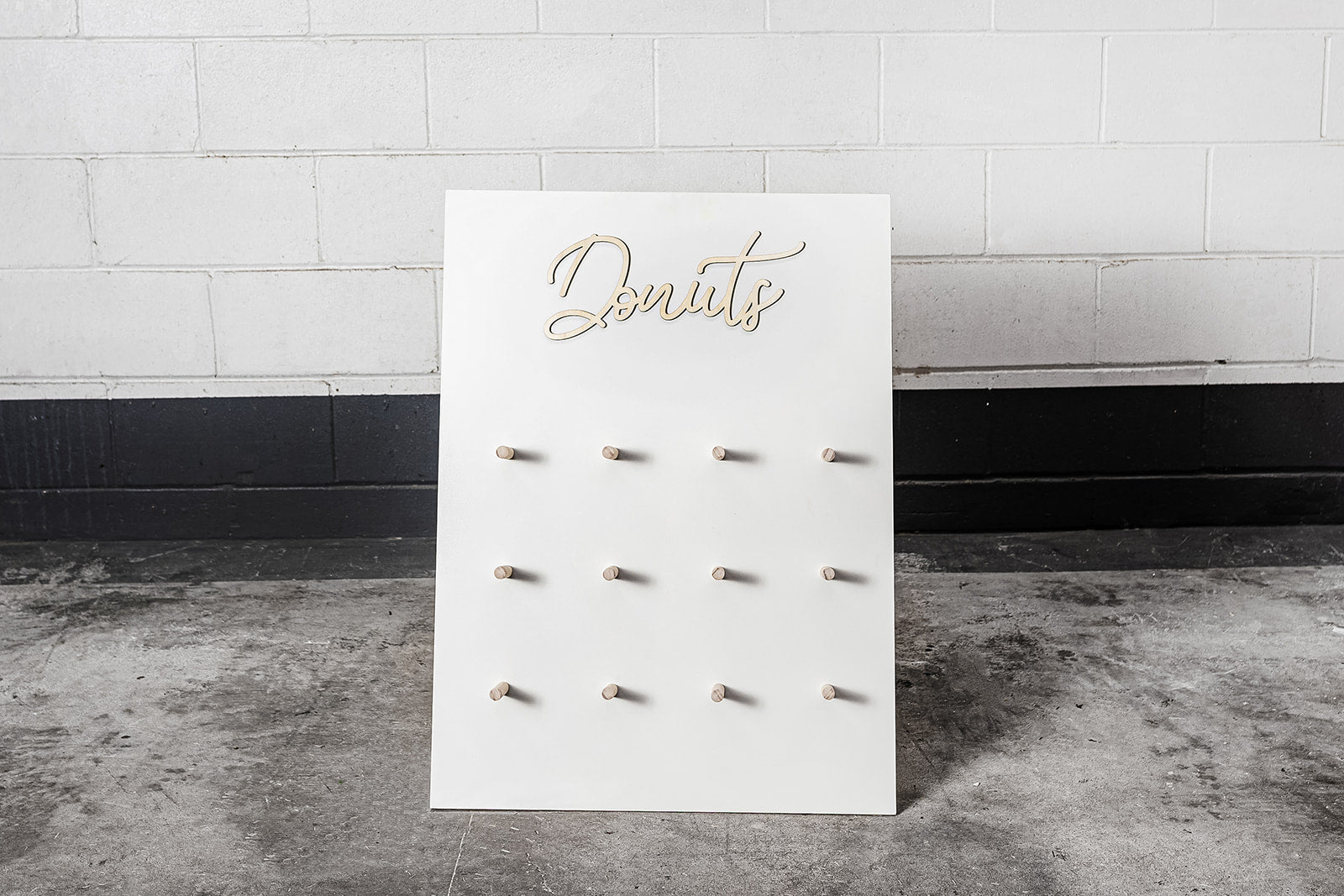 Donut wall for hire to add a fun and tasty feature to birthdays and parties