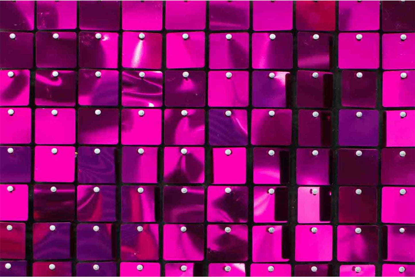 Hot pink shimmer wall backdrop adding a bold and vibrant touch to parties and celebrations