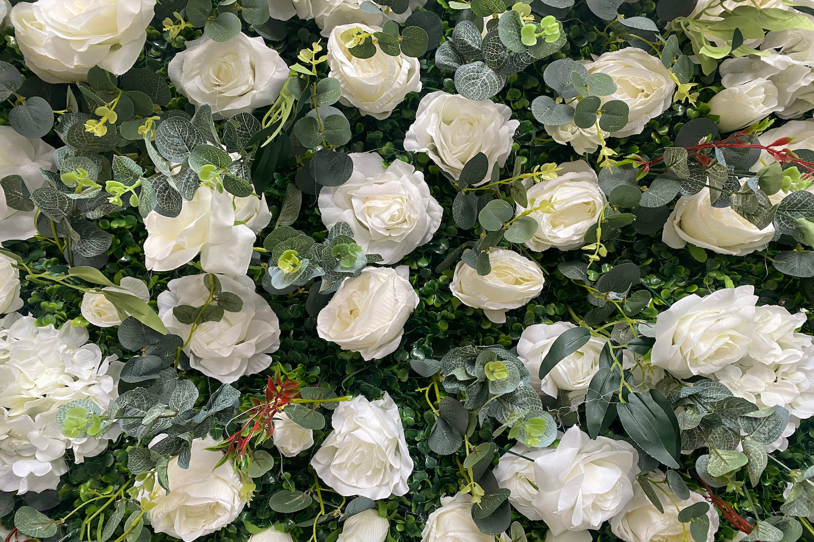Luxury flower wall for wedding receptions and bridal photography