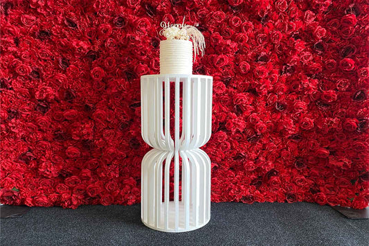 Plinth hire NZ suitable for balloons, florals, signage, and décor